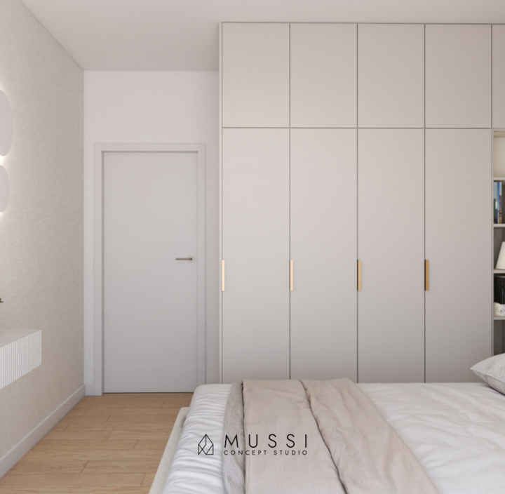 Modern Natura – projekt apartamentu w Warszawie