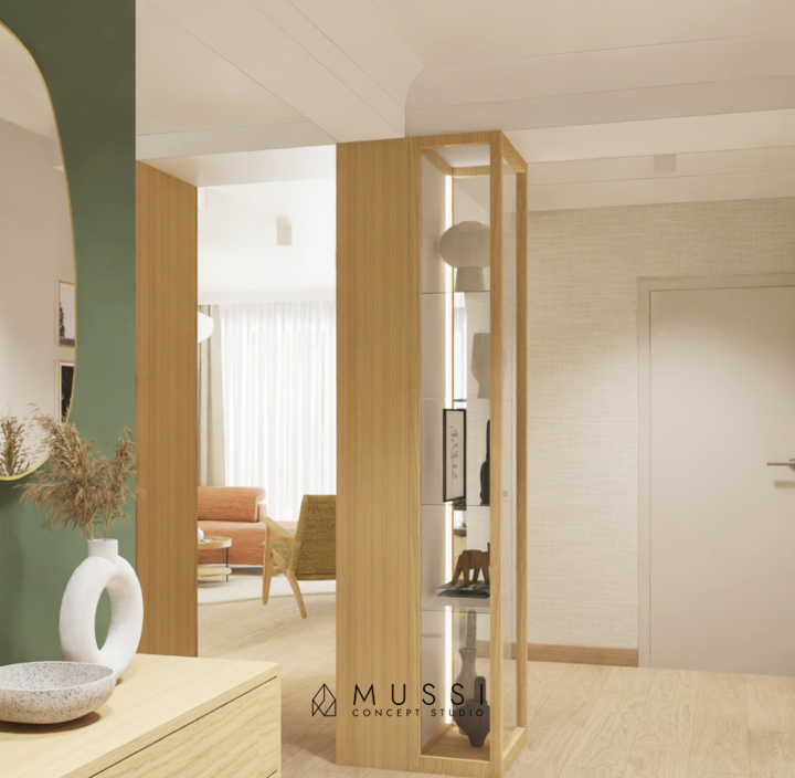 Wnętrze w stylu Modern Natura