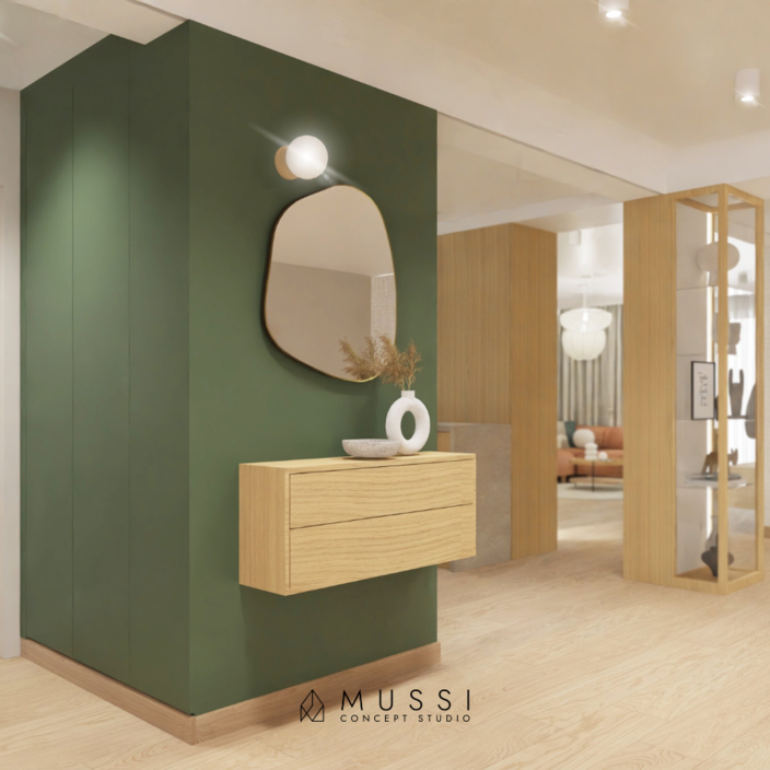 Wnętrze w stylu Modern Natura