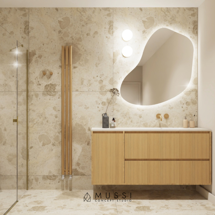 Wnętrze w stylu Modern Natura