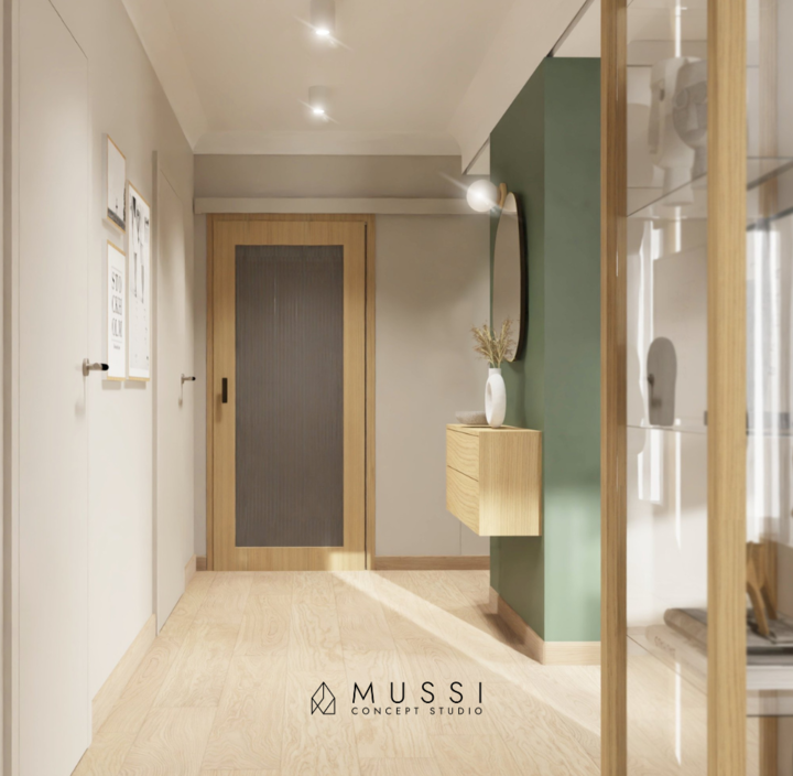 Wnętrze w stylu Modern Natura