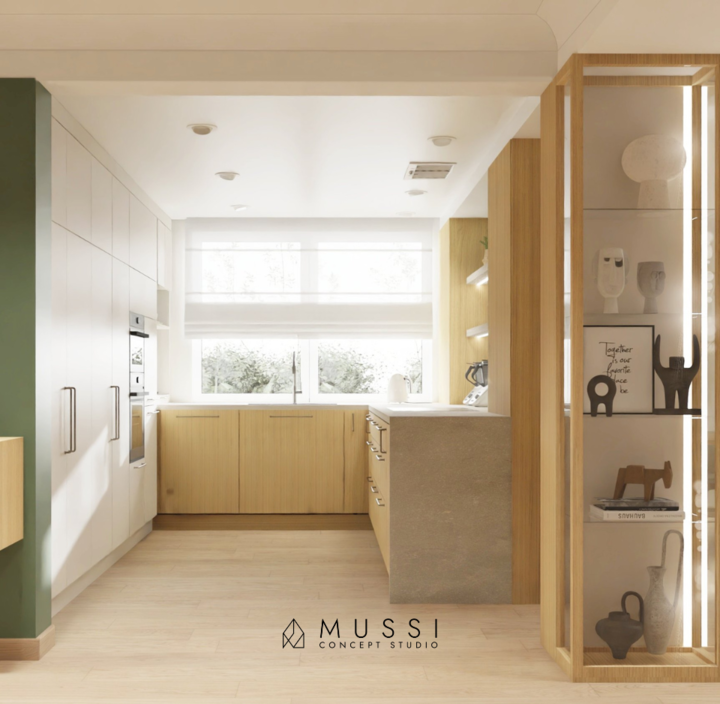 Wnętrze w stylu Modern Natura