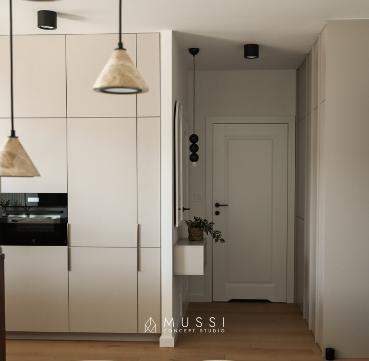 Projekt wnętrza w stylu Modern