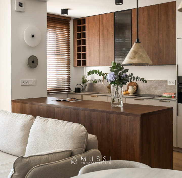 Projekt wnętrza w stylu Modern