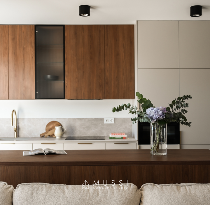 Projekt wnętrza w stylu Modern