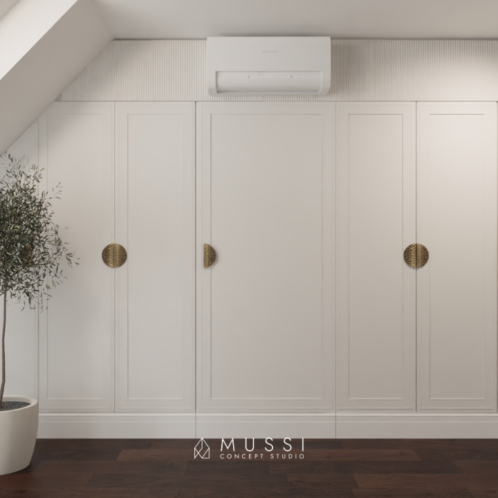 Wnętrze w stylu francuskim z elementami secesji