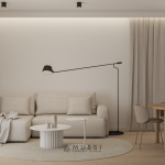 Minimalistyczne wnętrze w odcieniach beży