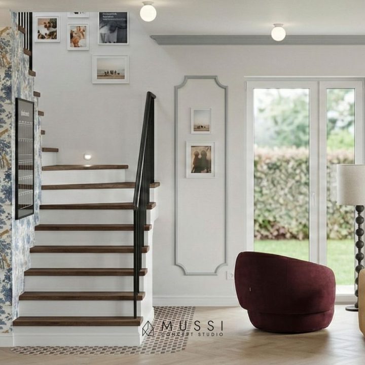 Wnętrze domu w stylu francuskim