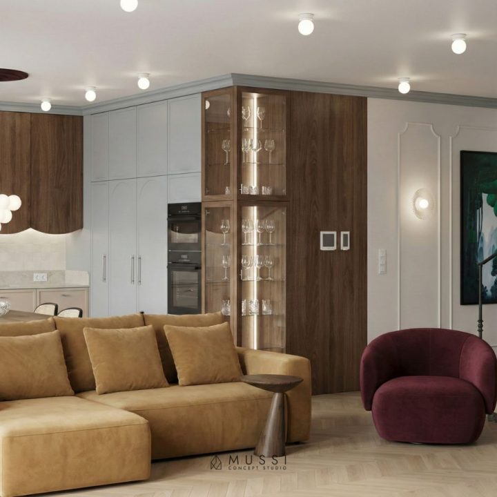 Wnętrze domu w stylu francuskim