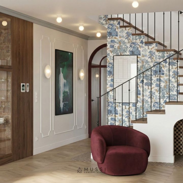 Wnętrze domu w stylu francuskim