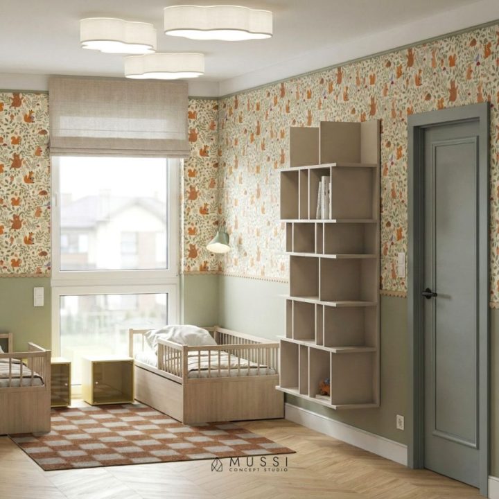 Pokój dziecięcy w stylu francuskim