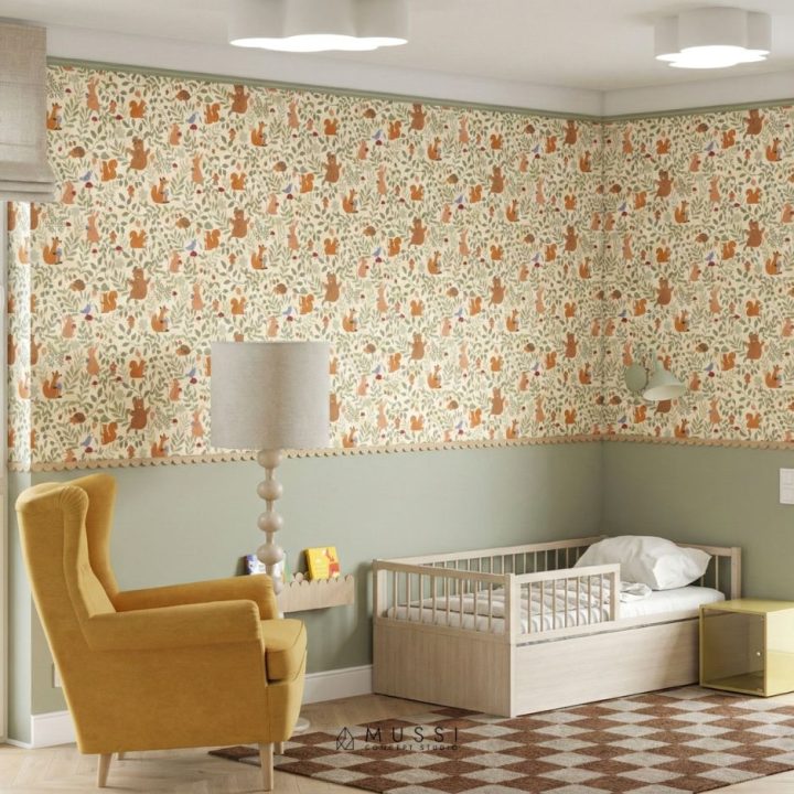 Pokój dziecięcy w stylu francuskim