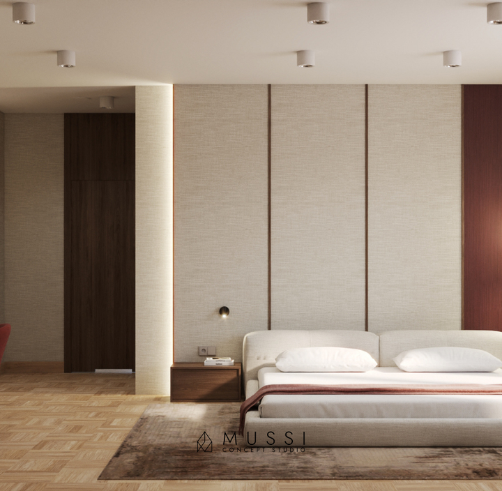 projekt wnętrza willi pod miastem