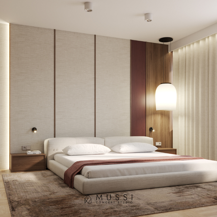 projekt wnętrza willi pod miastem