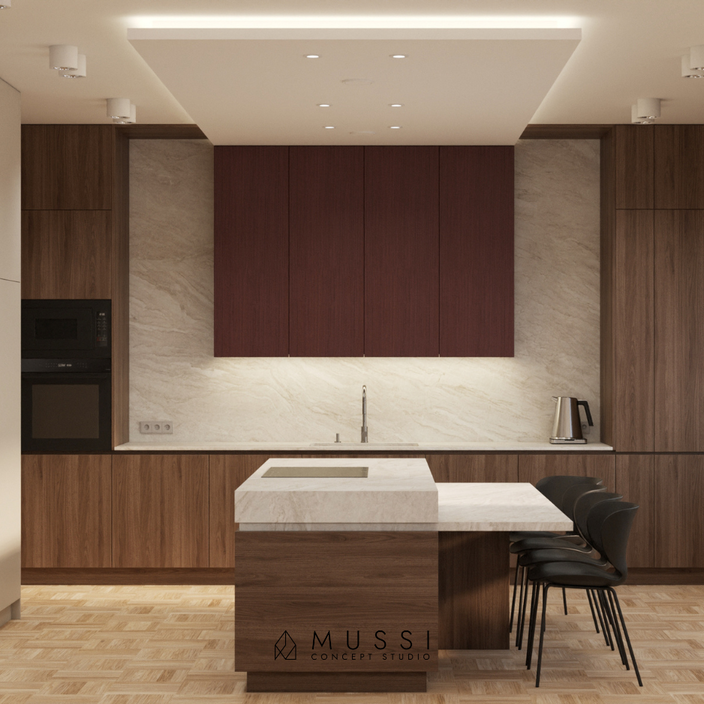 projekt wnętrza willi pod miastem