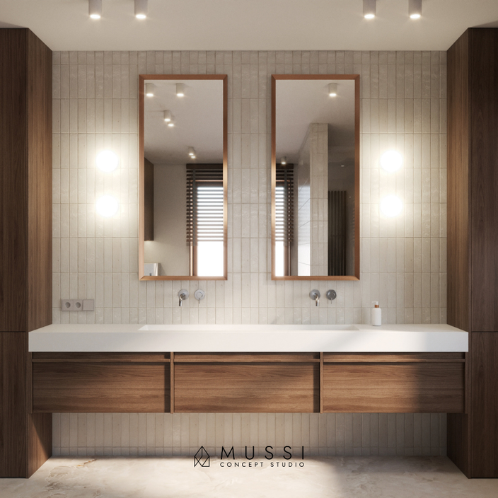 projekt wnętrza willi pod miastem