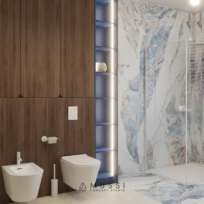 projekt wnętrza willi pod miastem