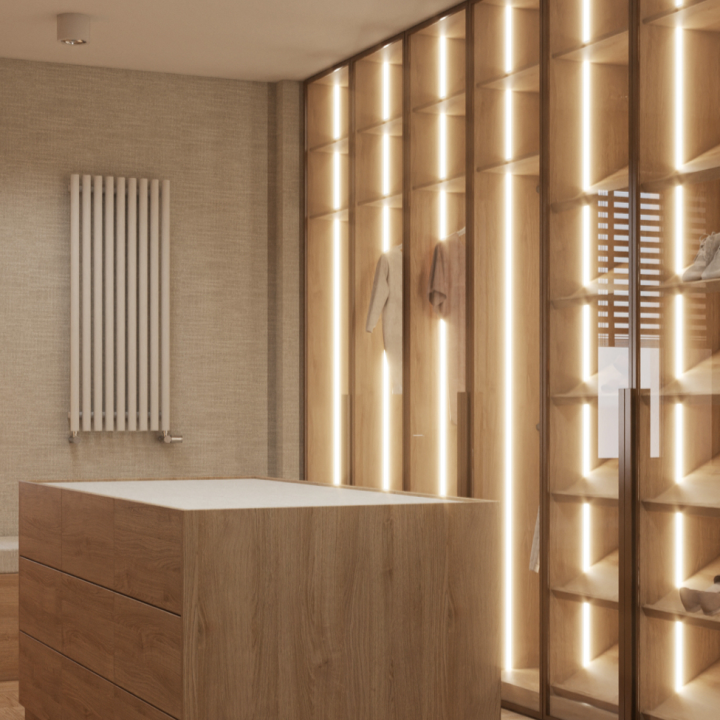 projekt wnętrza willi pod miastem