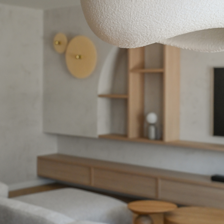 Wnetrze w stylu Japandi