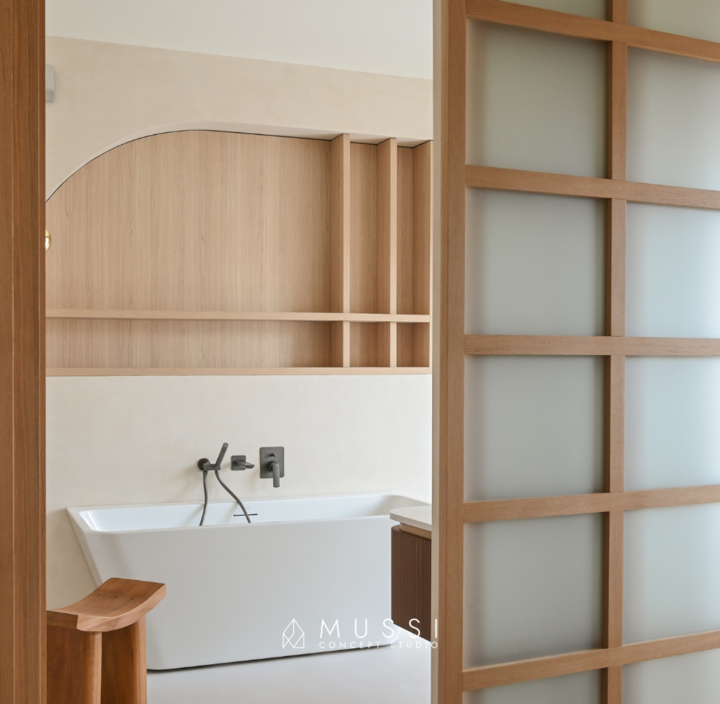 Wnetrze w stylu Japandi