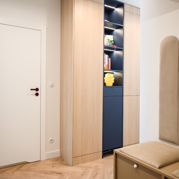 Nowoczesne wnętrze pełne kolorów