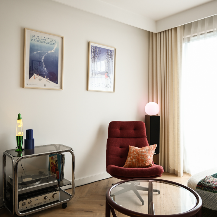 Nowoczesne wnętrze pełne kolorów